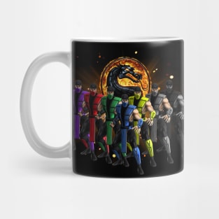 Ninja Mortal Rhapsody Kombat Mug